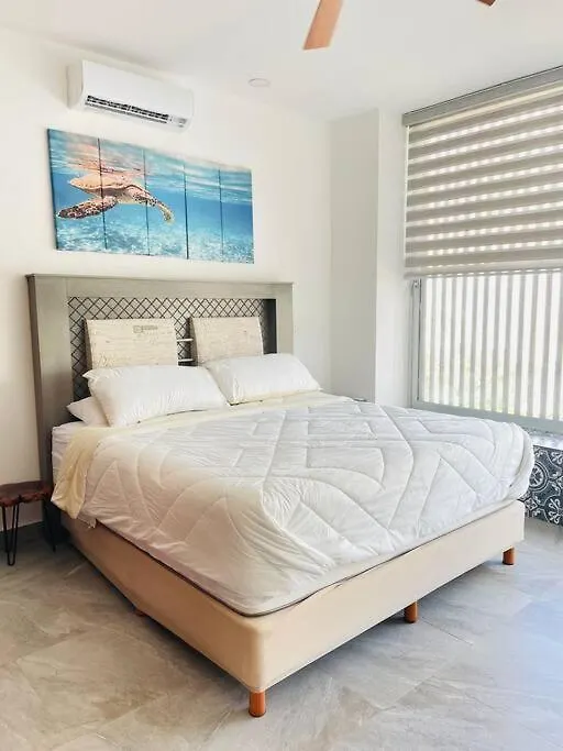 Tulum Oceanfront Condo With 24Hr Pool 아쿠말