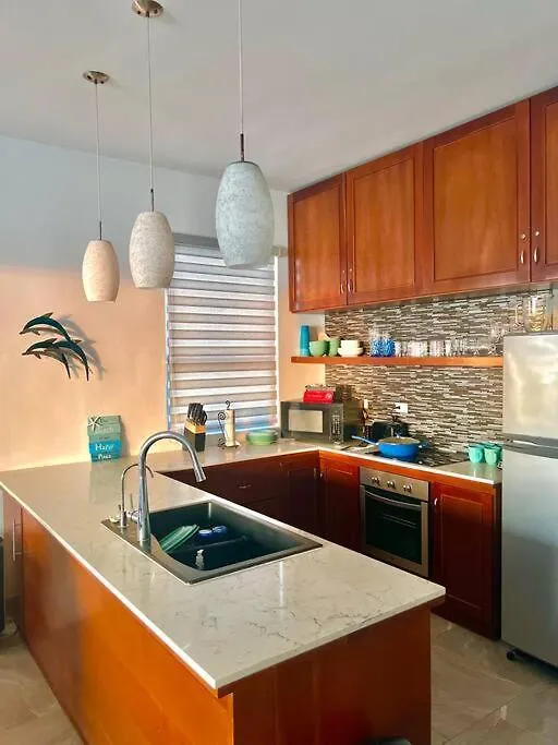 Tulum Oceanfront Condo With 24Hr Pool Akumal 0*,  Meksyk